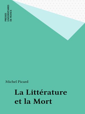 cover image of La Littérature et la Mort
